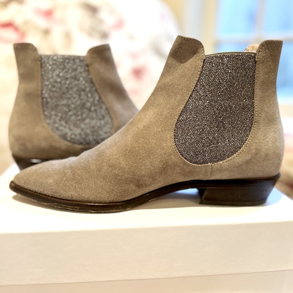 AGL Suede Chelsea Booties